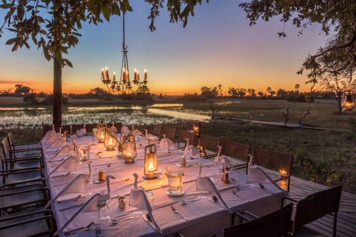 Safari à cheval dans le delta de l'Okavango, Botswana Accomodation