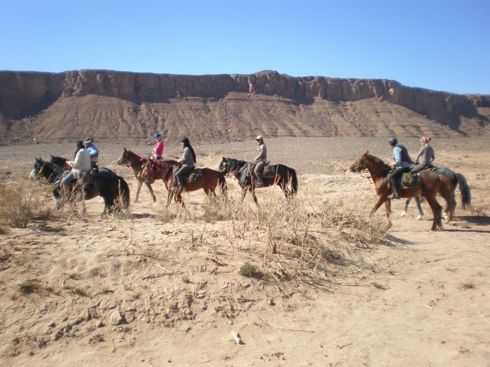 Randonnée dans les déserts du Sahara