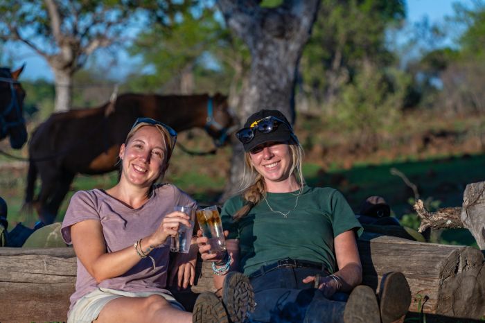 Safaris &agrave; cheval au Zimbabwe