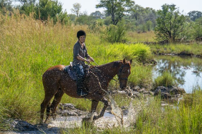 Équitation, canoë et safari au gros gibier au Zambèze