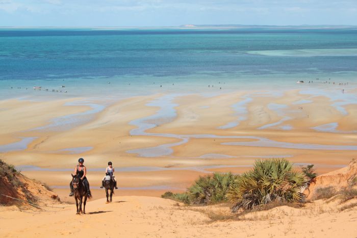 Plage paradisiaque au Mozambique