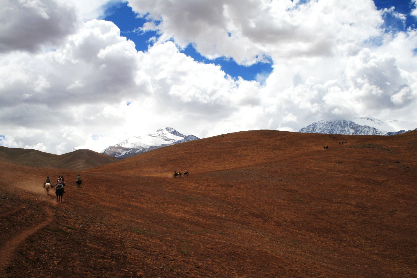 Randonnée de l'indépendance à travers les Andes