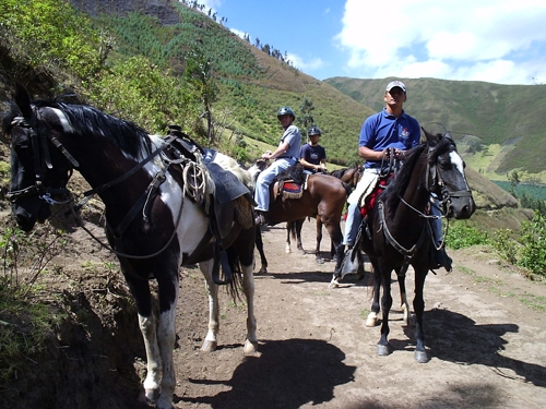 Randonnée d'Otavalo à l'Hacienda Cusin