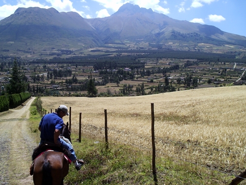 Randonnée d'Otavalo à l'Hacienda Cusin