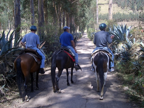 Randonnée d'Otavalo à l'Hacienda Cusin