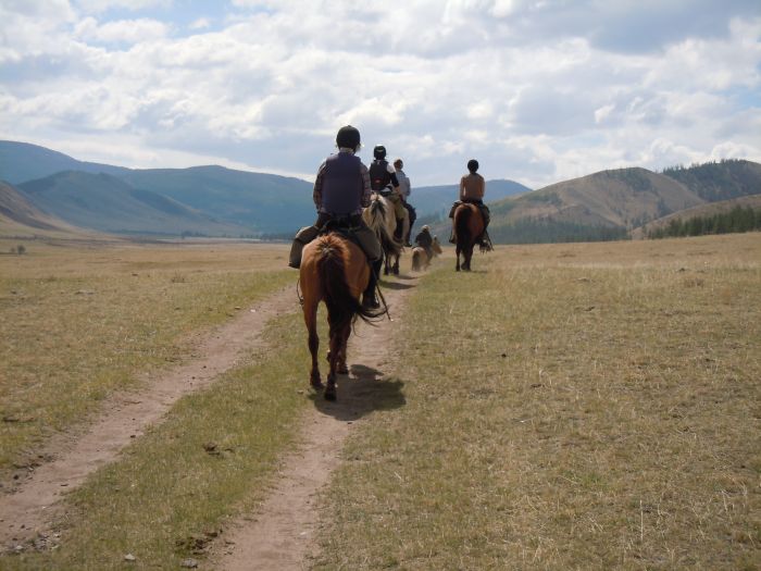 Expédition dans les steppes de Mongolie