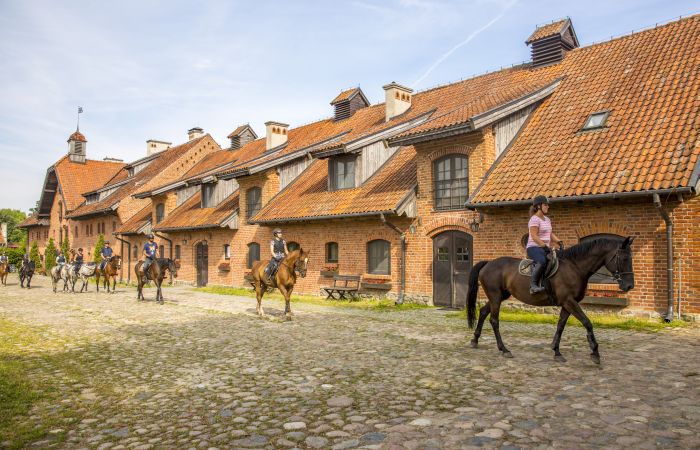 Châteaux historiques dans la Mazurie