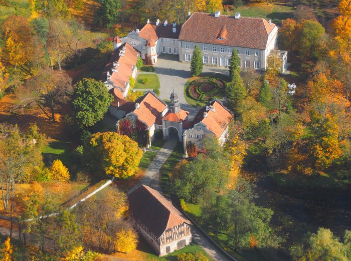 Châteaux historiques dans la Mazurie