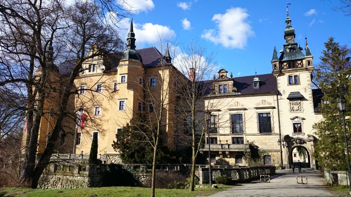 Château de conte de fées en Basse-Silésie