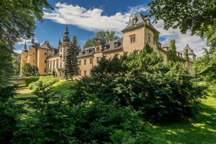 Château de conte de fées en Basse-Silésie