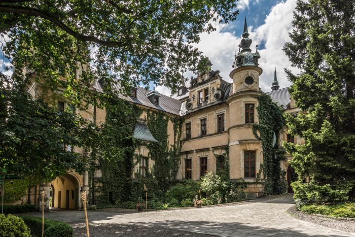 Château de conte de fées en Basse-Silésie