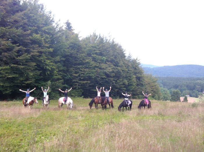 Vacances à cheval dans la belle Alsace