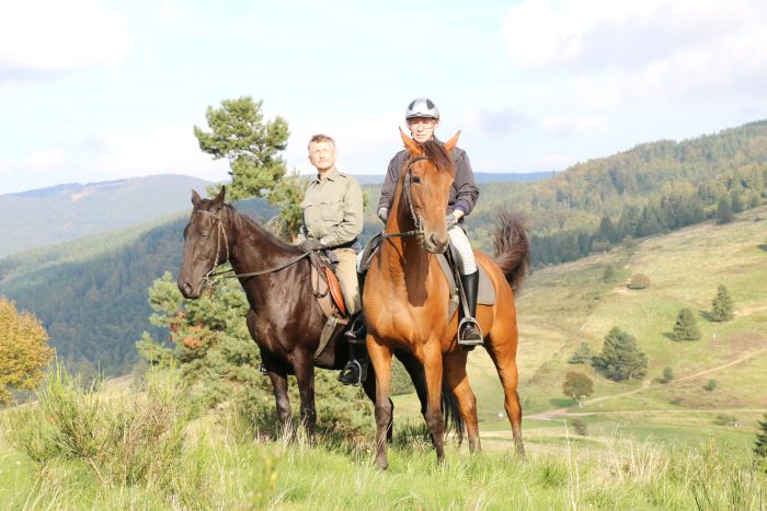 Vacances à cheval dans la belle Alsace