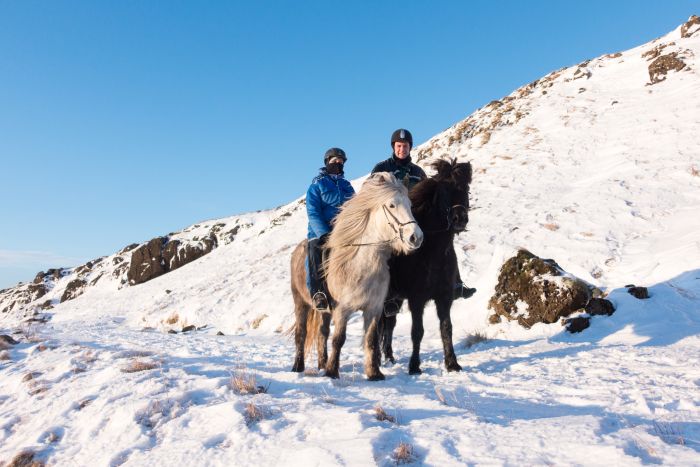 Les plaisirs de l'hiver en Islande