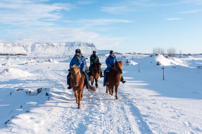 Les plaisirs de l'hiver en Islande