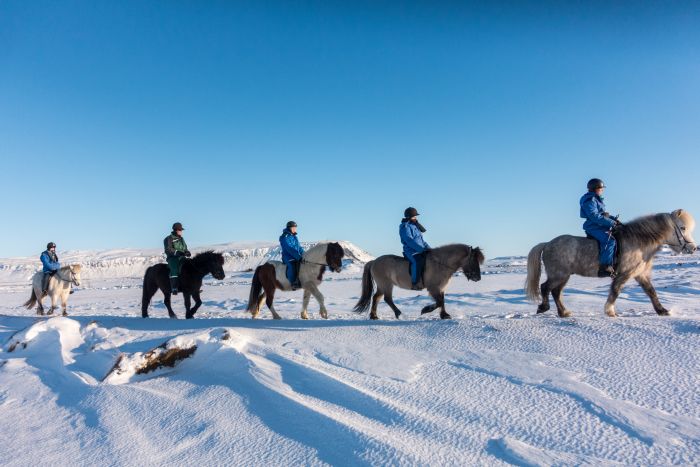 Les plaisirs de l'hiver en Islande