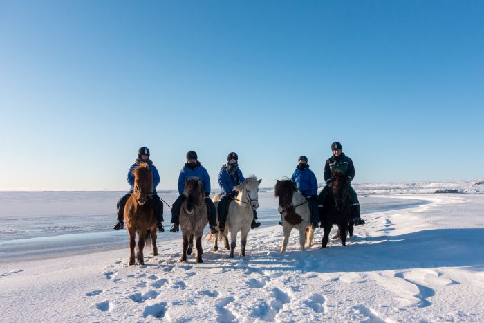 Les plaisirs de l'hiver en Islande