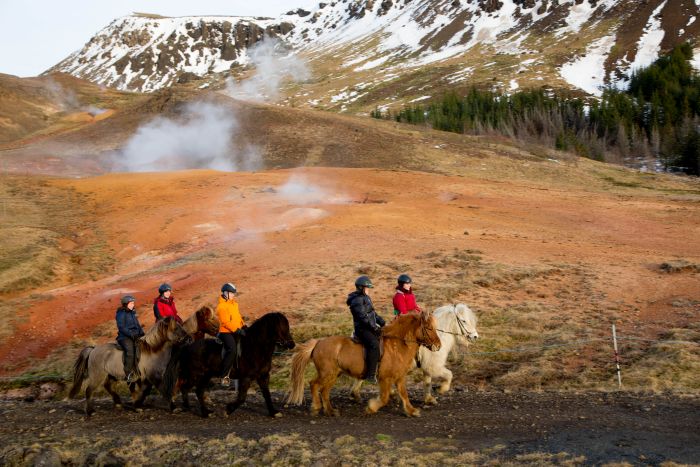 Les plaisirs de l'hiver en Islande