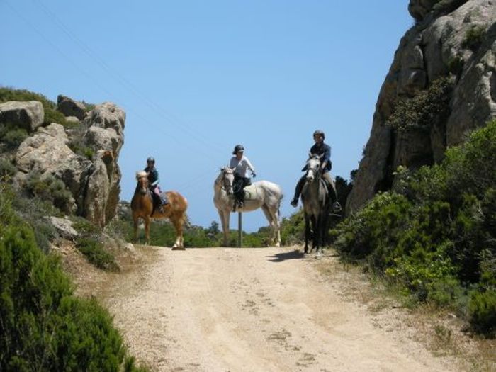 Costa Smeralda - Ferme équestre au bord de la mer
