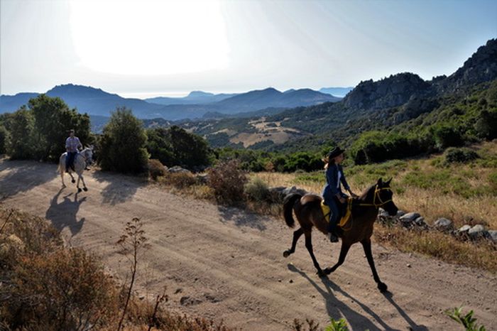 Costa Smeralda - Ferme équestre au bord de la mer