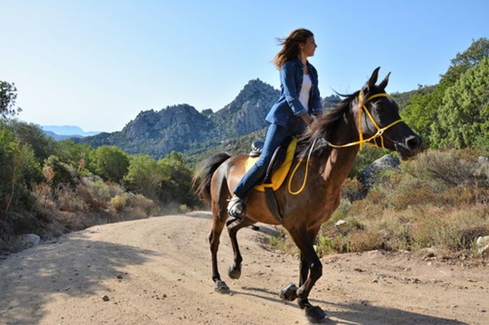Costa Smeralda - Ferme équestre au bord de la mer