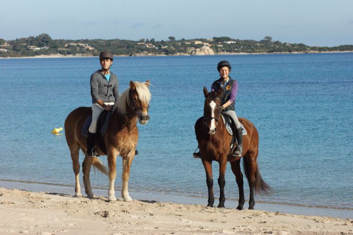 Costa Smeralda - Ferme équestre au bord de la mer
