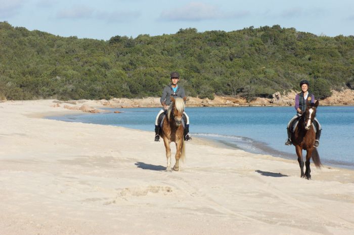 Costa Smeralda - Ferme équestre au bord de la mer