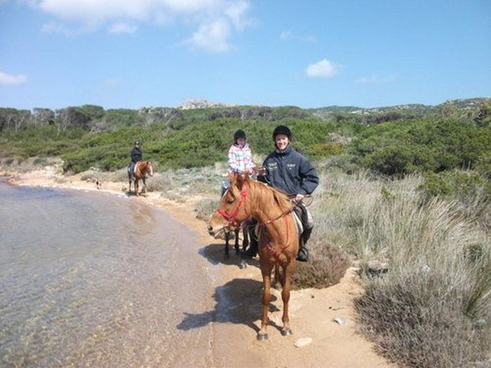 Costa Smeralda - Ferme équestre au bord de la mer