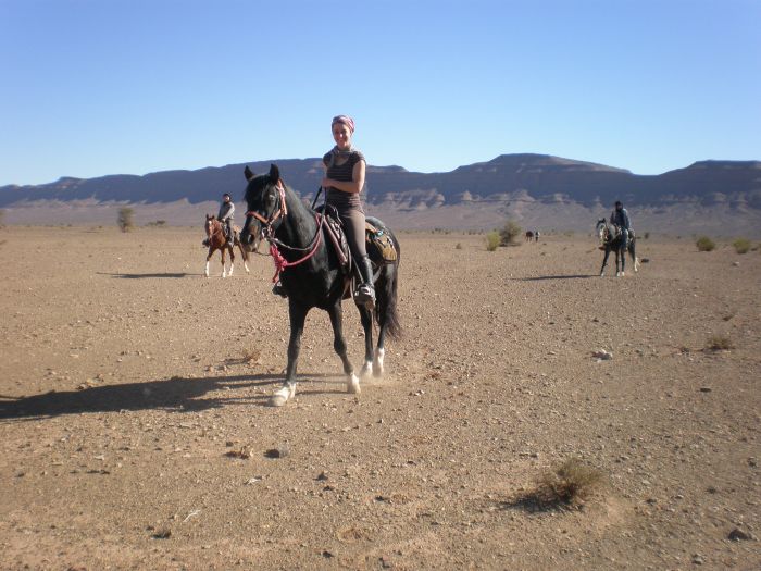 Randonnée dans les déserts du Sahara