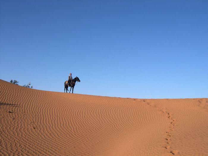 Randonnée dans les déserts du Sahara