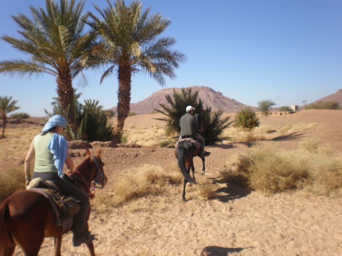 Randonnée dans les déserts du Sahara