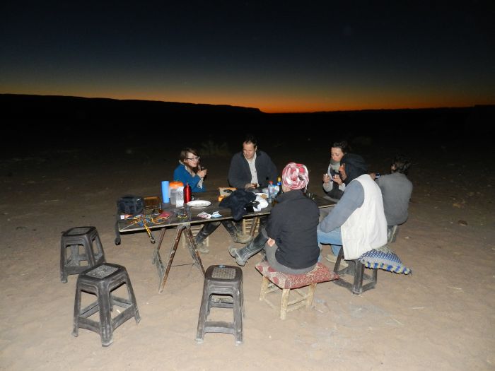 Randonnée dans les déserts du Sahara