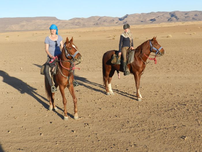 Randonnée dans les déserts du Sahara