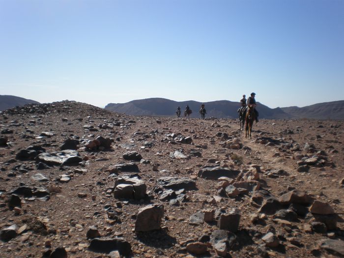 Randonnée dans les déserts du Sahara