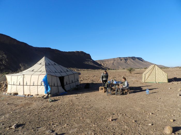 Randonnée dans les déserts du Sahara