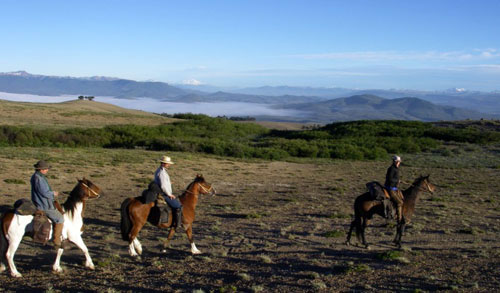 Traversée des Andes dans la région des lacs