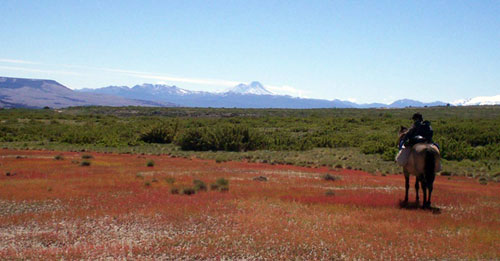 Traversée des Andes dans la région des lacs