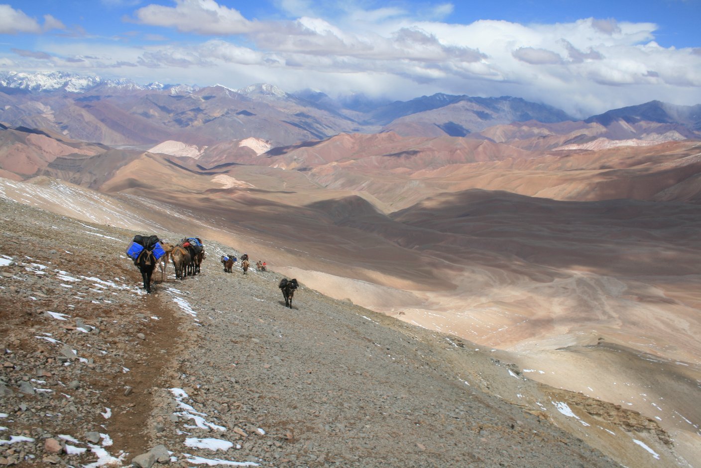 Randonnée de l'indépendance à travers les Andes