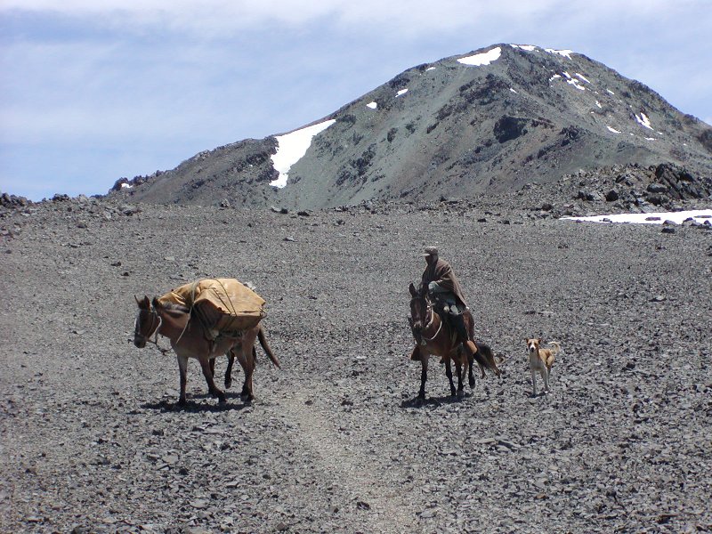 Randonnée de l'indépendance à travers les Andes