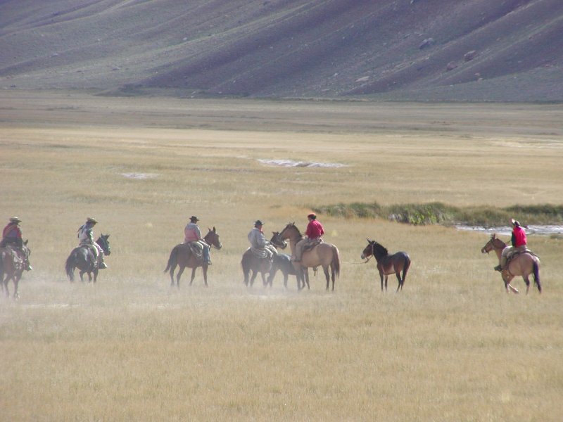 Randonnée de l'indépendance à travers les Andes