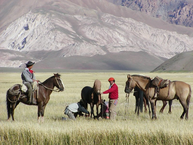 Randonnée de l'indépendance à travers les Andes