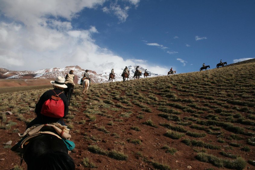 Randonnée de l'indépendance à travers les Andes