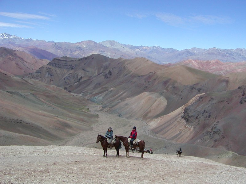 Randonnée de l'indépendance à travers les Andes
