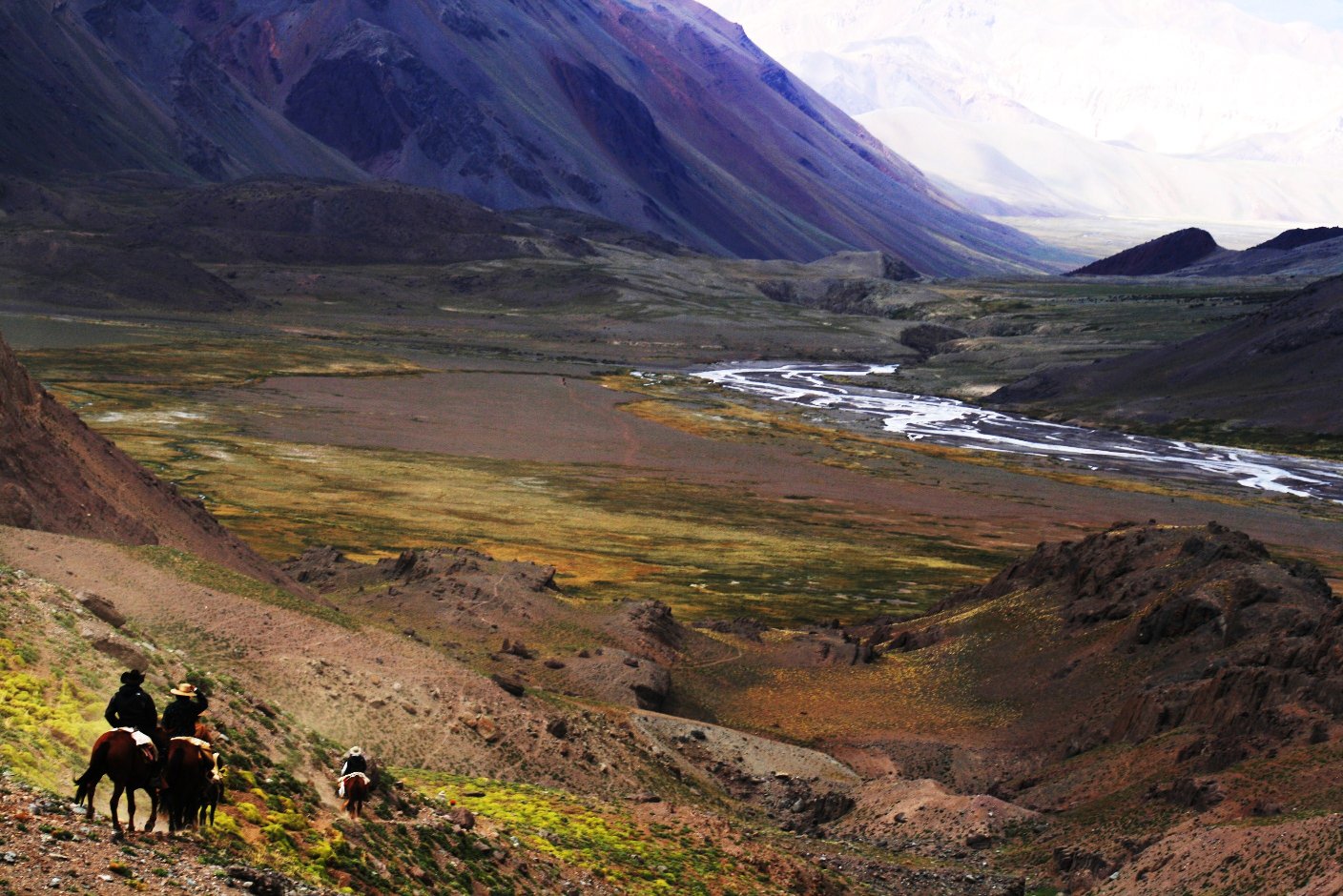 Randonnée de l'indépendance à travers les Andes