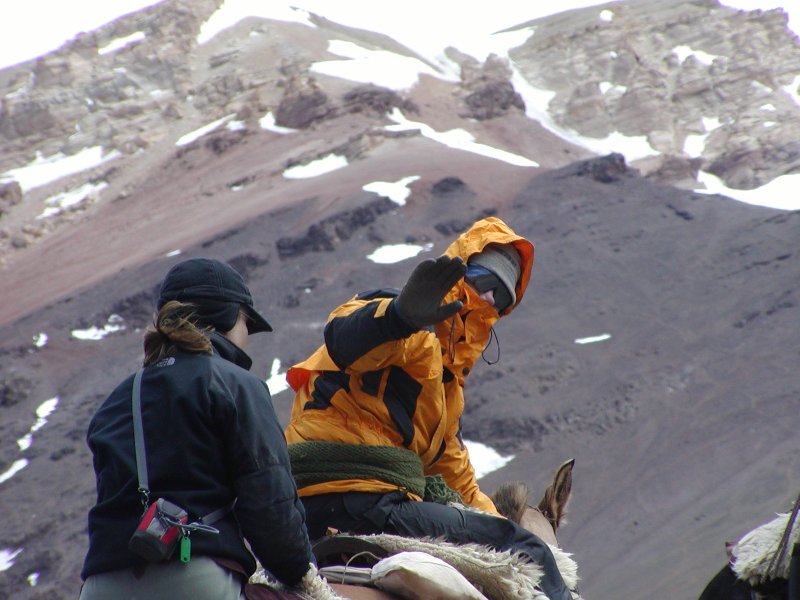 Randonnée de l'indépendance à travers les Andes