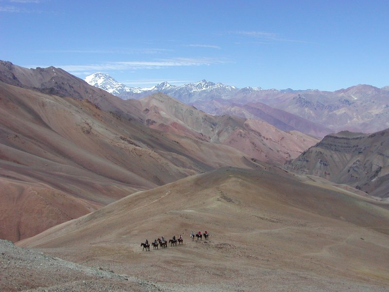 Randonnée de l'indépendance à travers les Andes