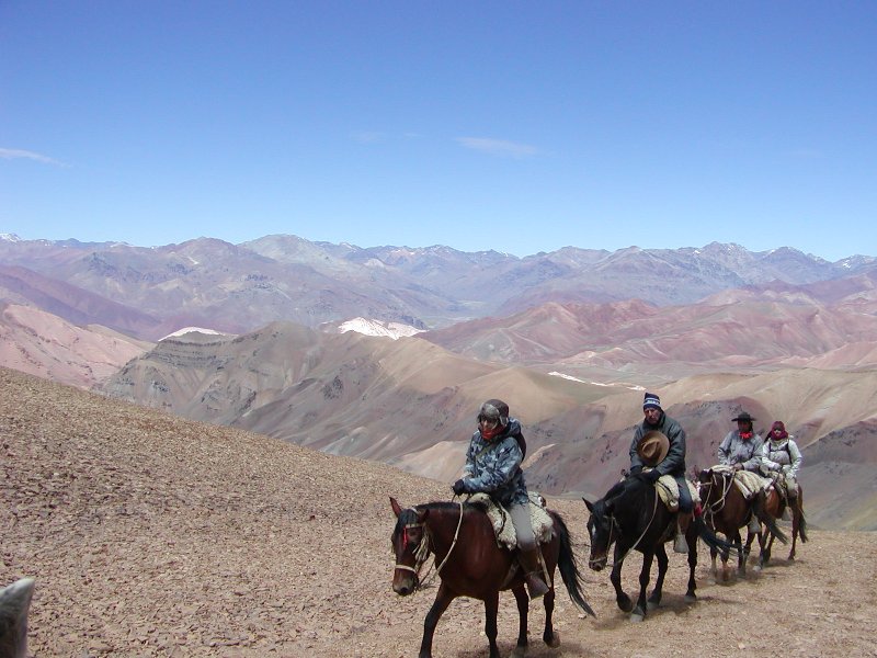 Randonnée de l'indépendance à travers les Andes