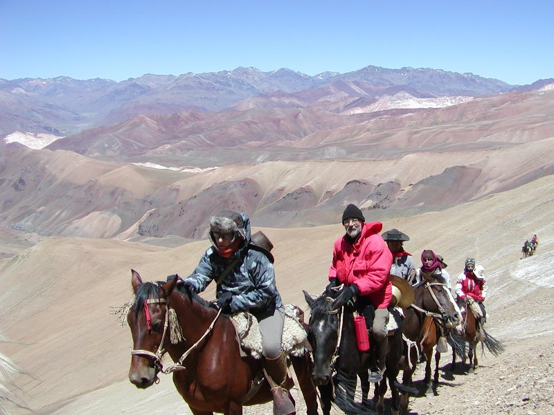 Randonnée de l'indépendance à travers les Andes