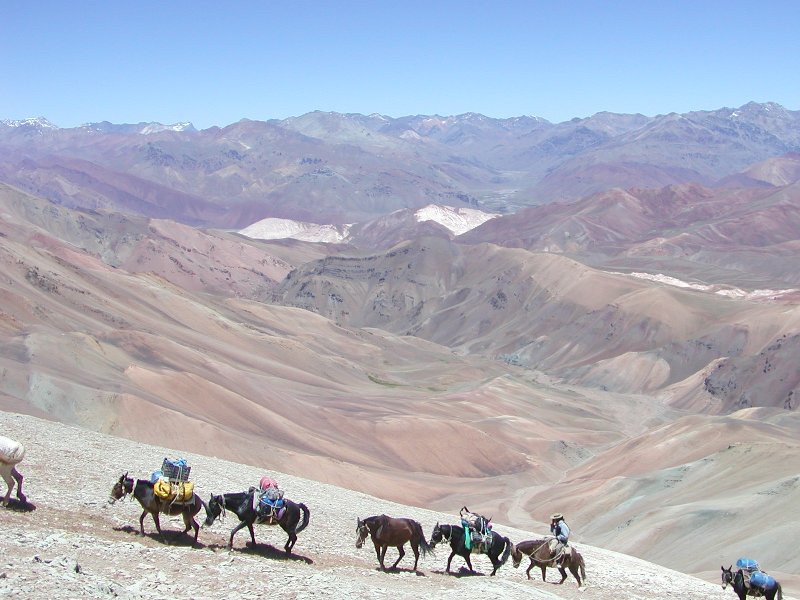Randonnée de l'indépendance à travers les Andes