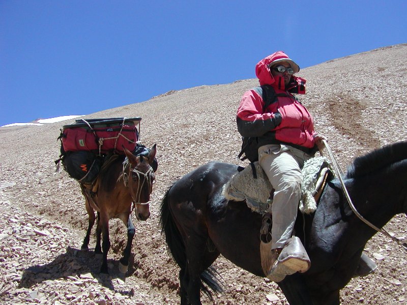 Randonnée de l'indépendance à travers les Andes